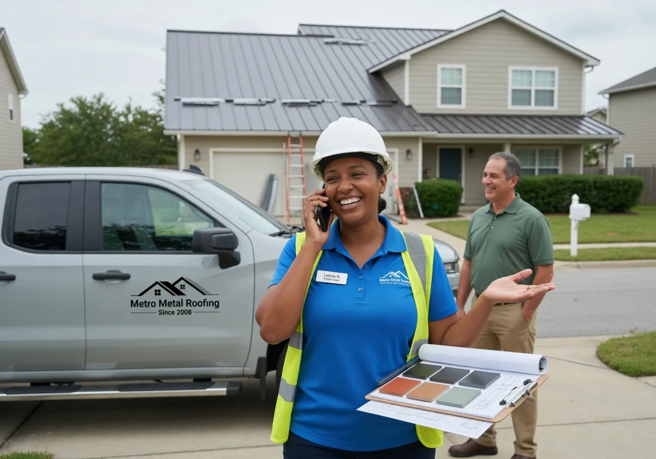 Metal Roof Repair in Muscadine, AL