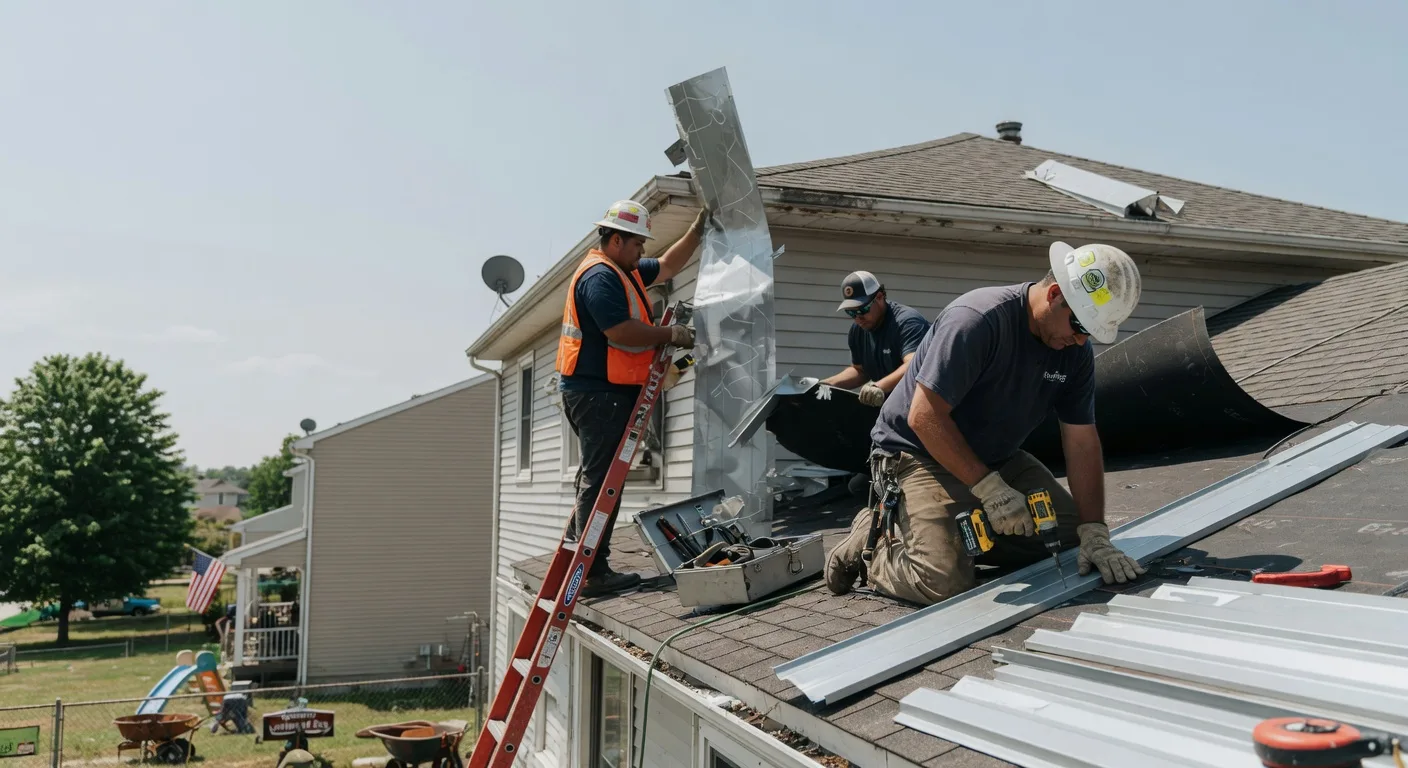 Metal Roof Repair in Muscadine, AL